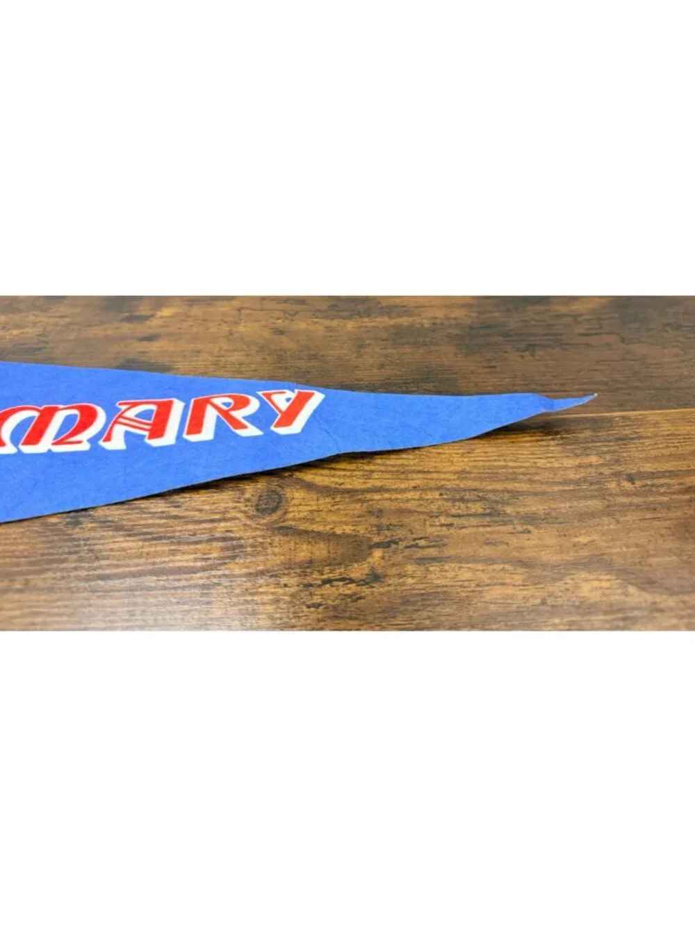 Vintage R.M.S. Queen Mary Pennant Long Beach California 29.5 inches
